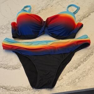 Colorful Women's Bikini Set